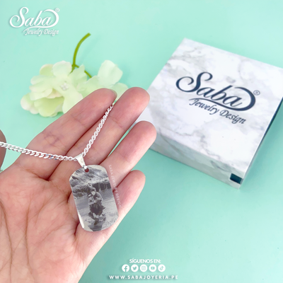 Collar Snoopy con Flor - Plata Fina – Saba Joyería